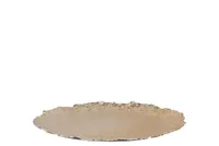 MELAMINE ANTIQUE GOLD 33X33X2CM