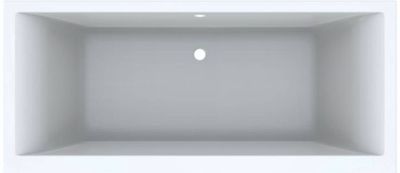 Geberit Renova inbouwbad met ligzijde links en rechts 180x80x42cm wit acryl