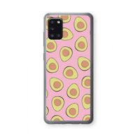 Dancing avocados: Samsung Galaxy A31 Transparant Hoesje