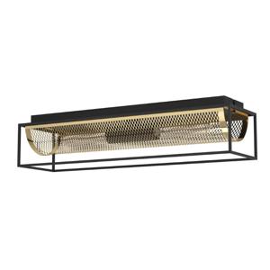 Eglo Landelijke plafondlampNohales zwart met goud - 43787
