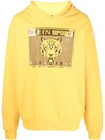 Plein Sport hoodie à imprimé graphique - Jaune