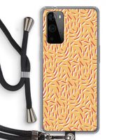 Camouflage: OnePlus 9 Pro Transparant Hoesje met koord