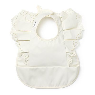 Elodie Details - Baby Bib - Vanilla White Elodie Details - Baby Bib - Vanilla White