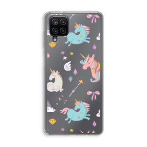 Fantasiewereld: Samsung Galaxy A12 Transparant Hoesje