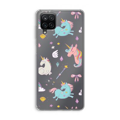Fantasiewereld: Samsung Galaxy A12 Transparant Hoesje