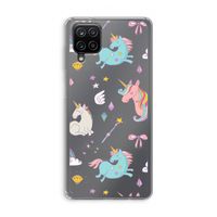 Fantasiewereld: Samsung Galaxy A12 Transparant Hoesje