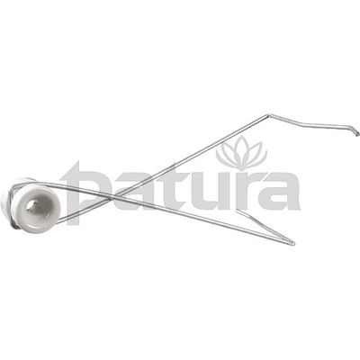Patura afstandhouder met porseleinen isolator voor draad 10st