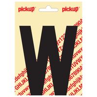 Plakletter Nobel 120mm zwart W