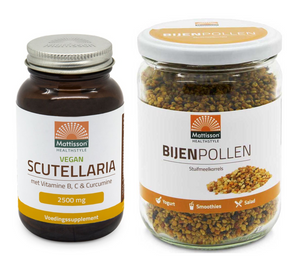 Mattisson HealthStyle - Scutellaria 2500mg en Bijenpollen -