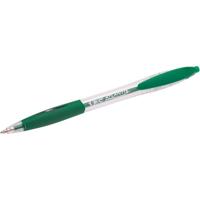 Balpen bic atlantis classic grip clic m groen | 12 stuks