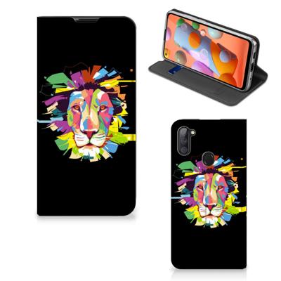Samsung Galaxy M11 | A11 Magnet Case Lion Color Samsung Galaxy M11 | A11 Magnet Case Lion Color