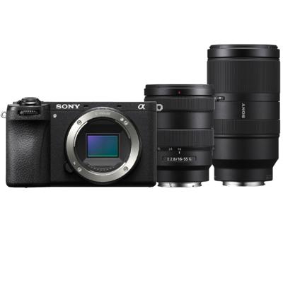 Sony A6700 + 16-55mm F/2.8 G + 70-350mm F/4.5-6.3 G OSS