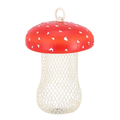 Esschert Design Voedersilo vliegenzwam 13x17.7cm