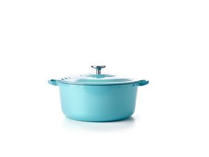 BK Bourgogne braadpan 24 cm aqua blue