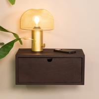 LABEL51 Wanddecoratie Hover - Espresso - Mangohout - 45 cm