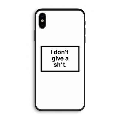 Don't give a shit: iPhone XS Biologisch afbreekbaar hoesje