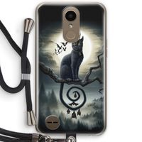 Moonlight Companions: LG K10 (2017) Transparant Hoesje met koord