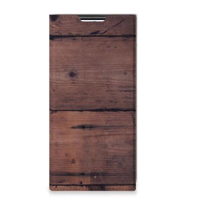Samsung Galaxy S22 Ultra Book | Wallet Case | Old Wood