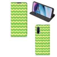 OnePlus Nord CE 5G | Hoesje met Magneet | Waves Green
