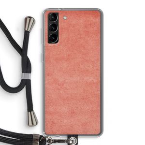 Marrakech Walls: Samsung Galaxy S21 Plus Transparant Hoesje met koord
