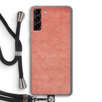 Marrakech Walls: Samsung Galaxy S21 Plus Transparant Hoesje met koord