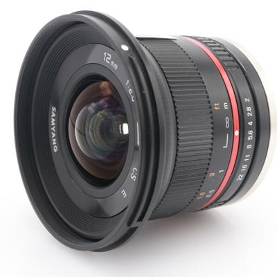 Samyang 12mm F/2.0 NCS CS Sony E Zwart occasion