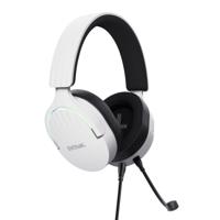Trust GXT 490 FAYZO Headset Bedraad Hoofdband Motorfiets USB Type-A Zwart, Wit - thumbnail