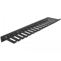 Abi Delock kabelhouder 325 x 90 mm voor wandmontage zwart
