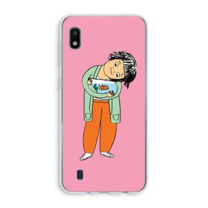Visknuffel: Samsung Galaxy A10 Transparant Hoesje