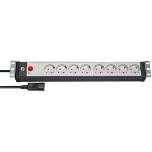 Brennenstuhl 1156057128 Stekkerdoos 19 inch Zwart 1 stuk(s)