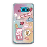 Positivity: Samsung Galaxy S6 Transparant Hoesje Positivity: Samsung Galaxy S6 Transparant Hoesje