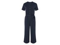 esmara Dames jumpsuit (Marineblauw, L (44/46))
