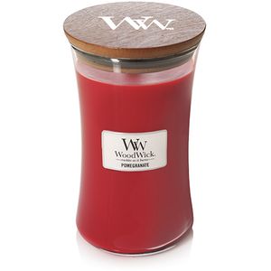WoodWick Pomegranate kaars Overige Granaatappel Rood 1 stuk(s)