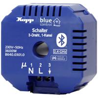 Blue-Control 8640.0301.0 1-kanaals Schakelactor Schakelvermogen (max.) 3600 W Blauw - thumbnail