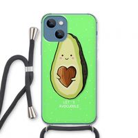 Avocuddle: iPhone 13 mini Transparant Hoesje met koord