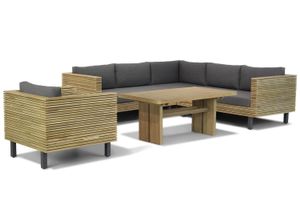 Lifestyle New York/Brighton 140 cm hoek loungeset 5-delig