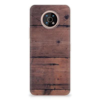 Nokia G50 | Bumper Hoesje | Old Wood