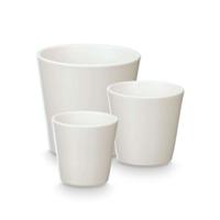 Pottenset Ibergarden Wit Klei Ø 14 cm Ø 22 cm Ø 17 cm 3 Onderdelen