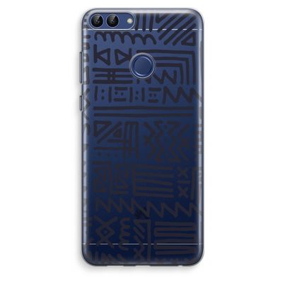 Marrakech print: Huawei P Smart (2018) Transparant Hoesje