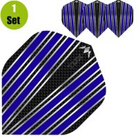 Mission Tux Dart Flights - Blauw