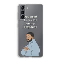 Hotline bling: Samsung Galaxy S21 Transparant Hoesje