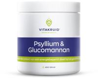 Psyllium 5000 mg & Glucomannan 1000 mg vezels 450 Gram