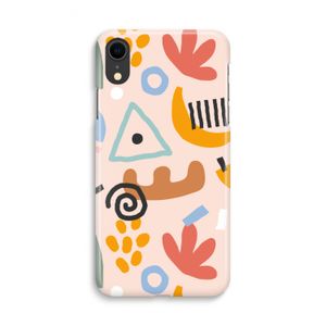 Abstract: iPhone XR Volledig Geprint Hoesje