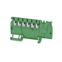 Weidmüller 2614100000 Verdeler-serieklem 3.5 mm Push-In-klem, Steekaansluiting Groen 50 stuk(s)