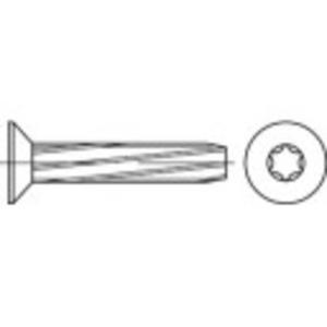 TOOLCRAFT 141868 Tapschroeven M4 12 mm T-profiel DIN 7516 Staal Galvanisch verzinkt 2000 stuk(s)