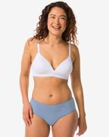 HEMA Incontinentiehipster Katoen Voor Licht Urineverlies Middenblauw (middenblauw)