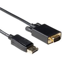 ACT 2 meter Verloop kabel DisplayPort male naar VGA male