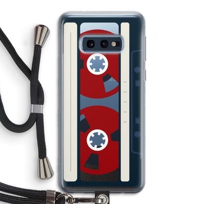 Here's your tape: Samsung Galaxy S10e Transparant Hoesje met koord