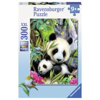 Ravensburger puzzel XXL lieve panda - 300 stukjes - thumbnail