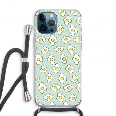 Spiegeleitjes: iPhone 12 Pro Transparant Hoesje met koord
